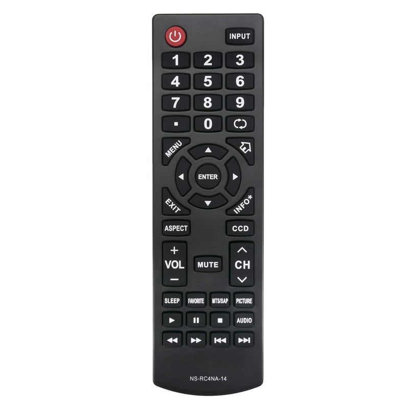 Beyution New NS-RC4NA-14 Remote Control Suit for Insignia TV NS-32D312NA15 NS-24D510NA15 NS-40D510MX15 NS-42D510NA15 NS-40D510NA15 NS-48D510NA15 NS-32D511NA15 NS-50D550MX15 NS-50D550NA15 NS-55D550NA15 - Image 1